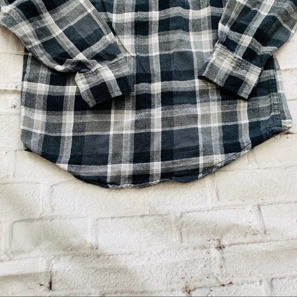 Faded Glory Boys Flannel Shirt Size 6/7 - Picture 4 of 8